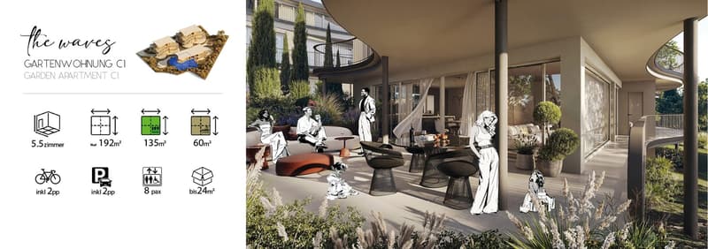 THE WAVES – Gartenwohnung (8)