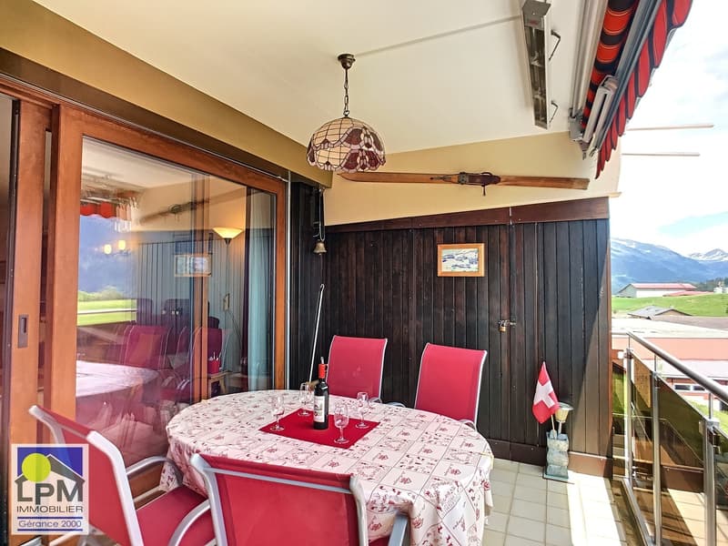 3.5p avec balcon plein sud et vue panoramique sur les Alpes (2)