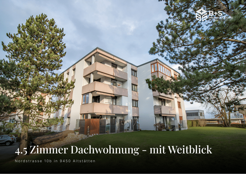 Moderne 4.5-Zimmer-Wohnung mit Balkon und herrlicher Aussicht in Altstätten (1)