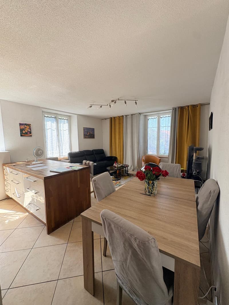 Superbe appartement de 4.5 pièces 100 m² env. dans un immeuble de caractère à Henniez (4)