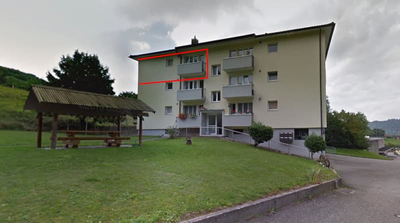 Appartement 4,5 pièces rénové avec 2 balcons et un grand jardin commun (2)