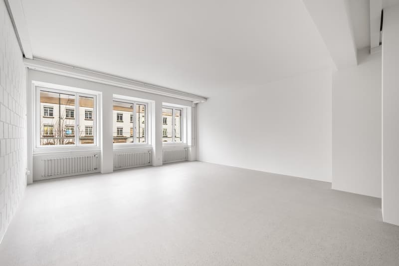 33 m² Büro am Bahnhof SBB, inkl. 147 m² Community-Zone & Gym! (1)
