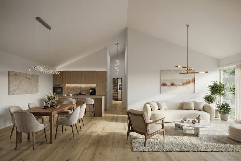 Superbe appartement Minergie de 4,5 pièces avec balcon et technologies durables à Botterens (2)