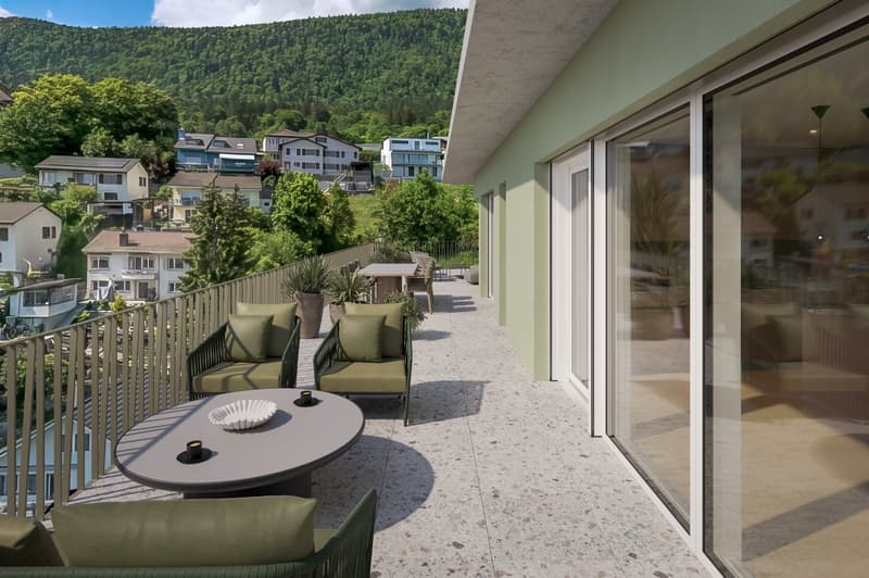 Neue 4.5-Zimmer-Wohnungen mit unverbaubarer Aussicht in Grenchen (2)