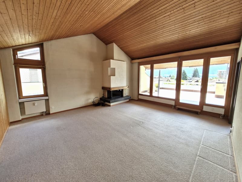Charmante 3.5-Zimmer-Dachwohnung mit Panoramablick in Steffisburg (5)