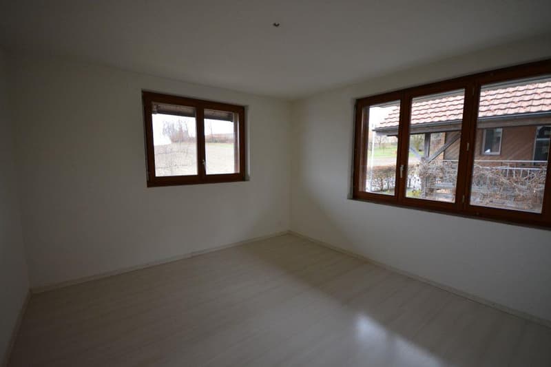 Charmante 4.5-Zimmer-Wohnung mit Kamin und Garten in Detligen (5)