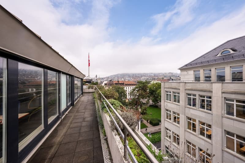 Terrasse im 6. OG