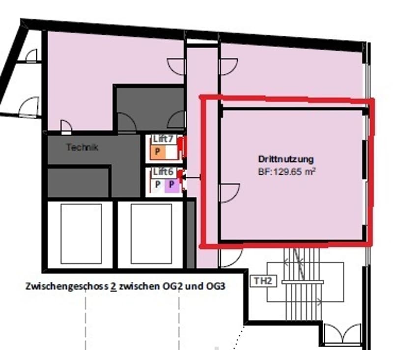 Unità commerciale con 400m² di spazio nel Shopping Center - Migros Claramarkt (4)
