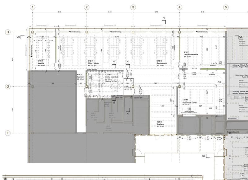 Spazio di ufficio, laboratorio o produzione attraente ad Altstetten 405 m² (13)