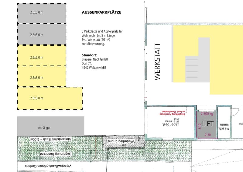 Gewerberäume/Werkstatt/Lager mit Büro & Parking; Teilflächen ab 20 qm (4)