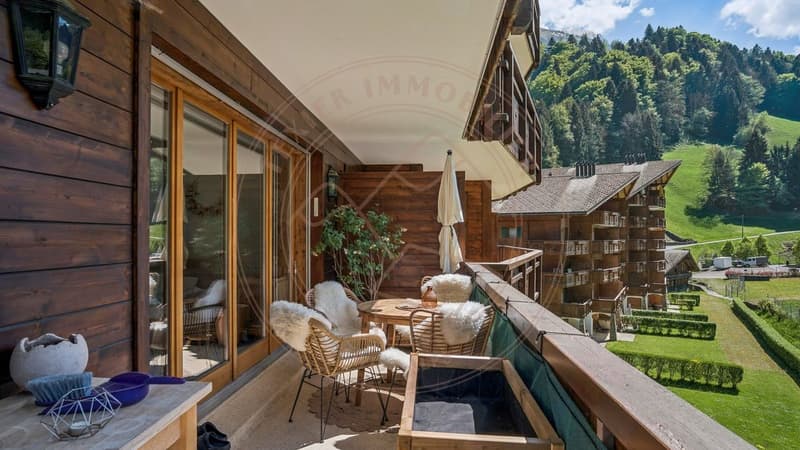 Charmant appartement avec vue panoramique à Val-d'Illiez (5)