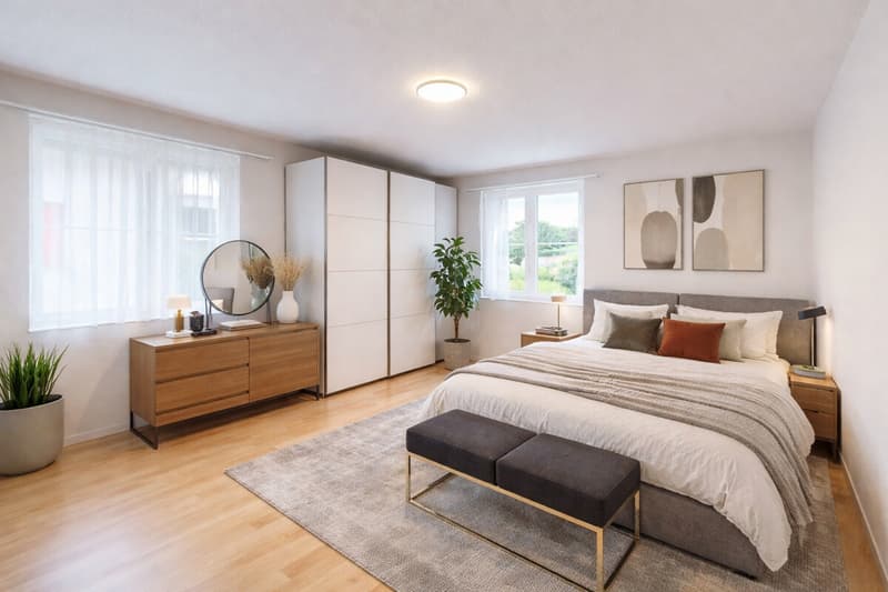 Schlafzimmer Visualisiert