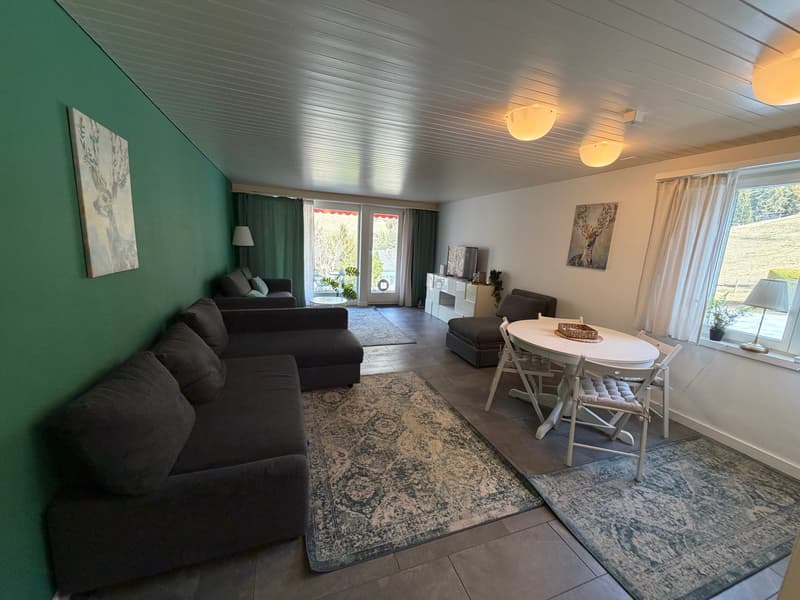 Charmant appartement 2.5 pièces avec vue de rêve à Beatenberg (6)