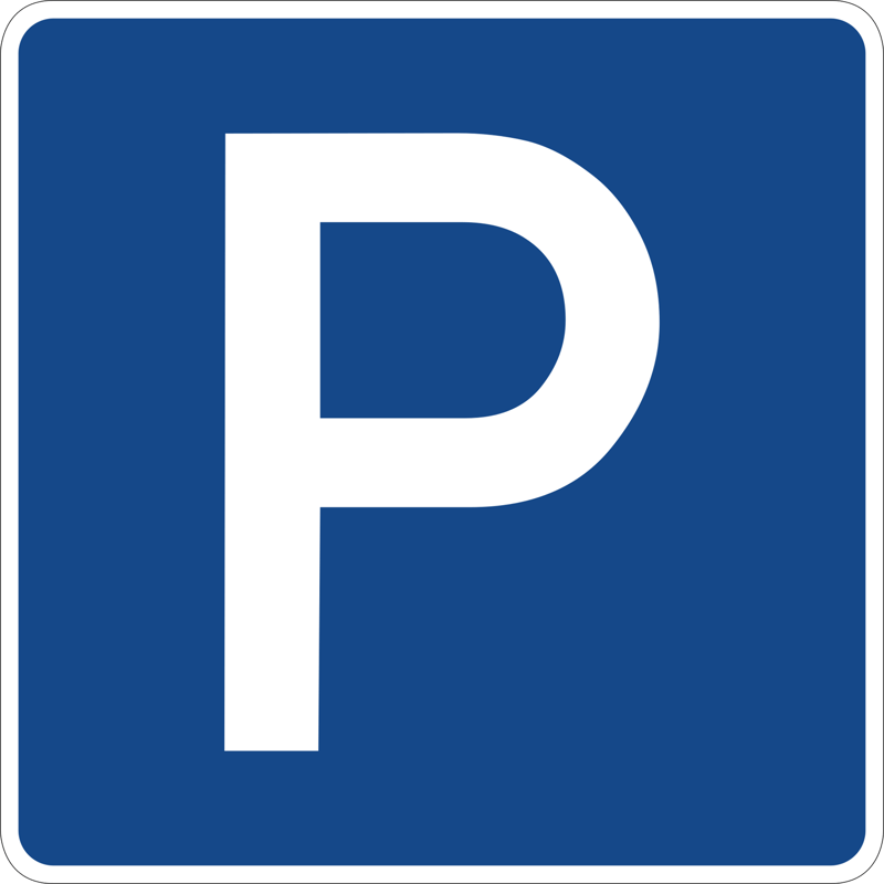 Mofa-Parkplatz