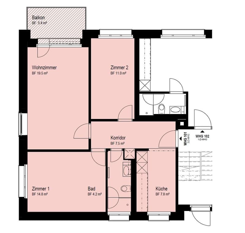 Grundrissplan