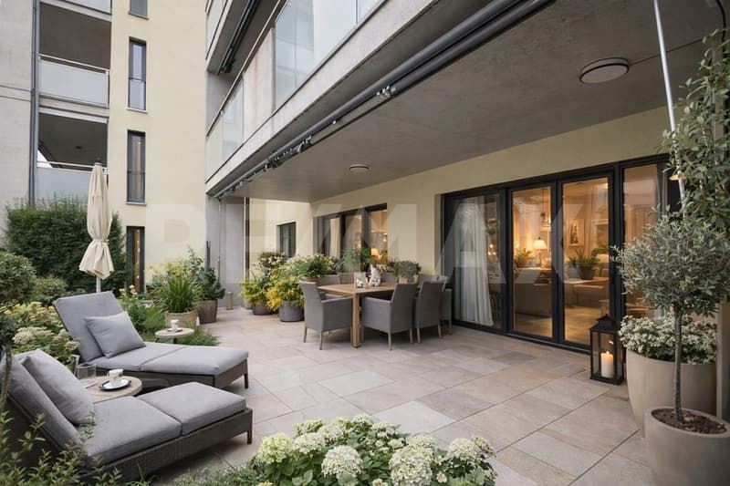 Grosszügige Erdgeschosswohnung mit privatem Garten - ideal für Familien (10)