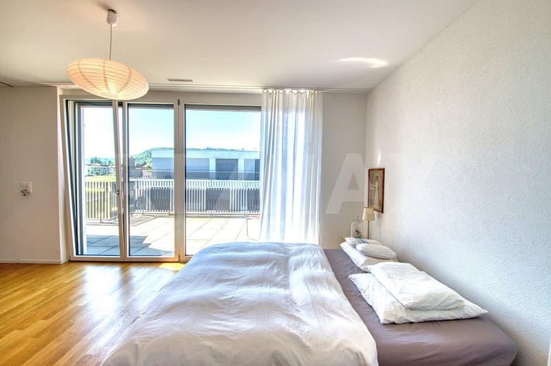 Moderne 2.5-Zimmer-Attika-Wohnung mit grosser Sonnenterrasse und Weitsicht (6)
