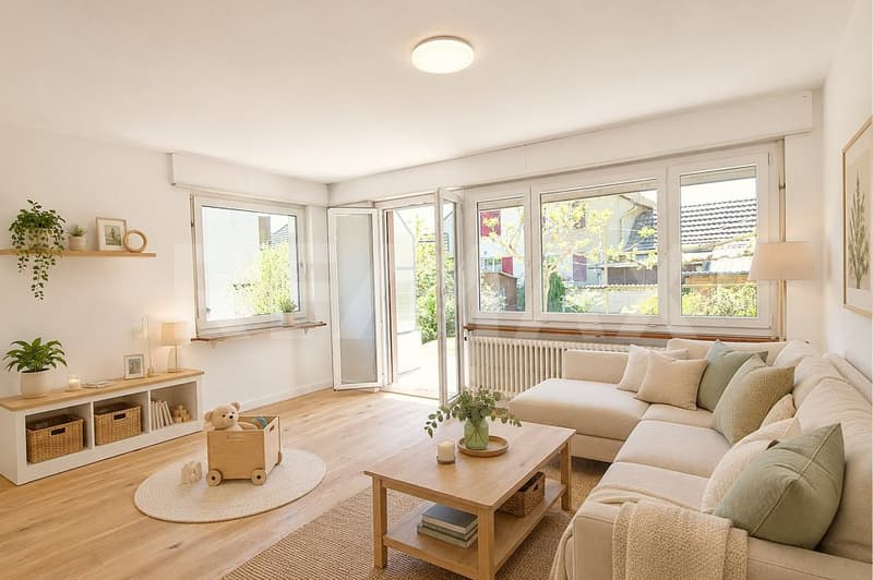 Gemütliche Doppelhaushälfte mit Garten  ideal für Familien (2)