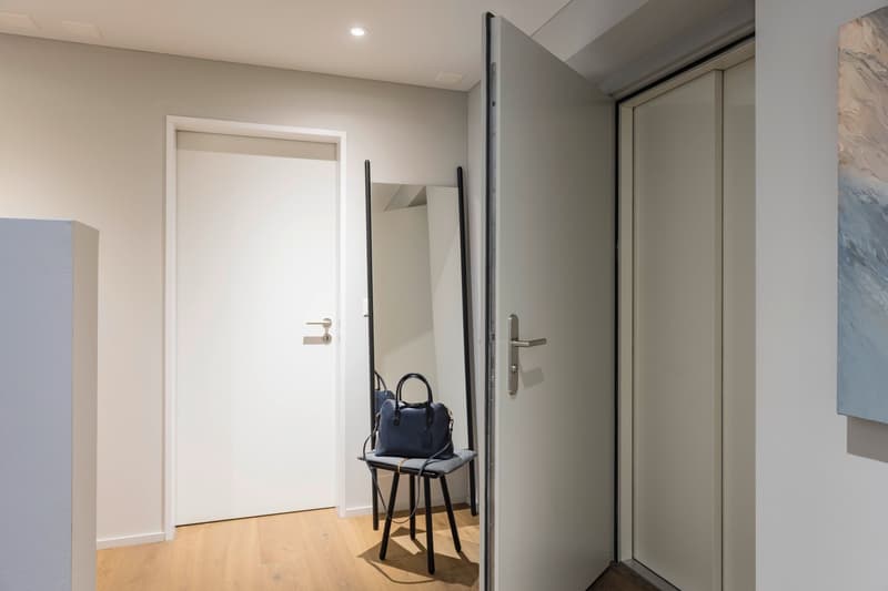 Mit dem Lift direkt in beide Wohnetagen