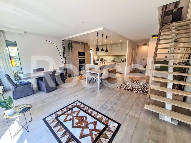 Appartement de 6 pièces duplex en rez-de-jardin (2)