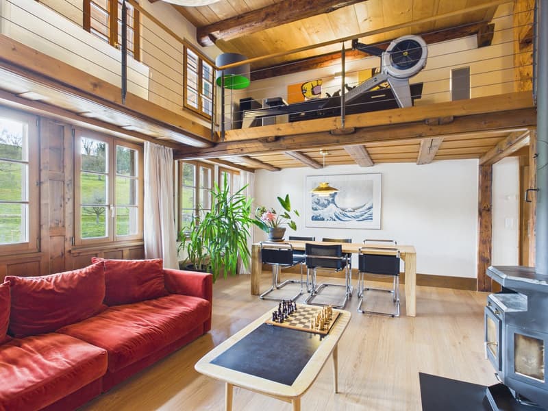 Charmantes 5.5-Zimmer-Bauernhaus in ruhiger Lage von Leuzigen (12)