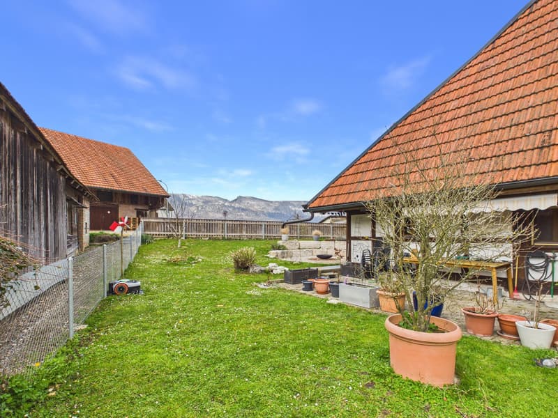 Charmantes 5.5-Zimmer-Bauernhaus in ruhiger Lage von Leuzigen (4)