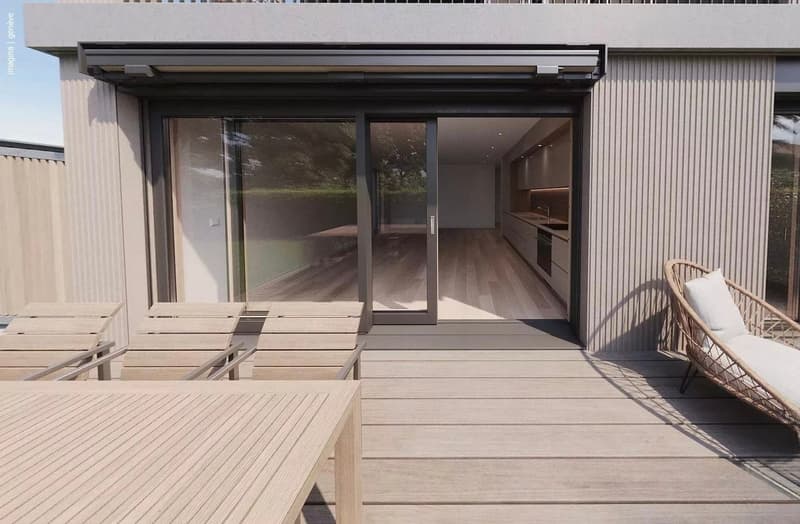 Appartement contemporain avec rooftop et jardin privé. (5)