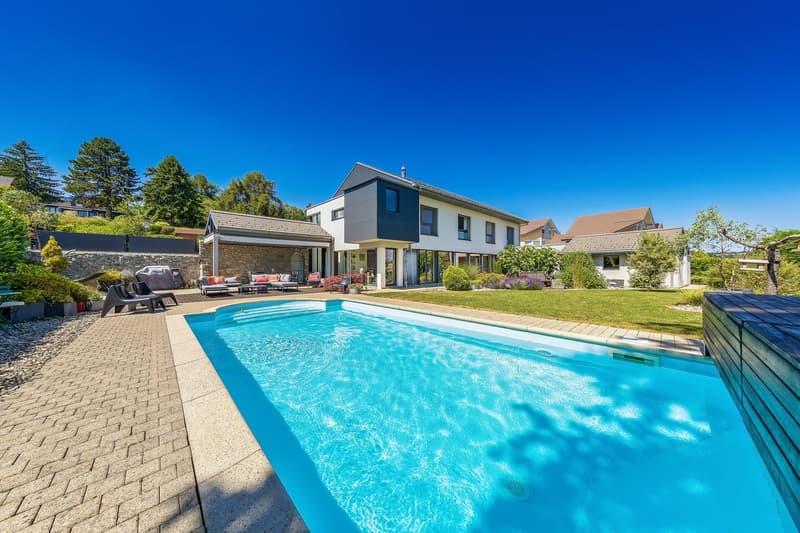 Magnifique villa contemporaine & familiale à Le Vaud (3)