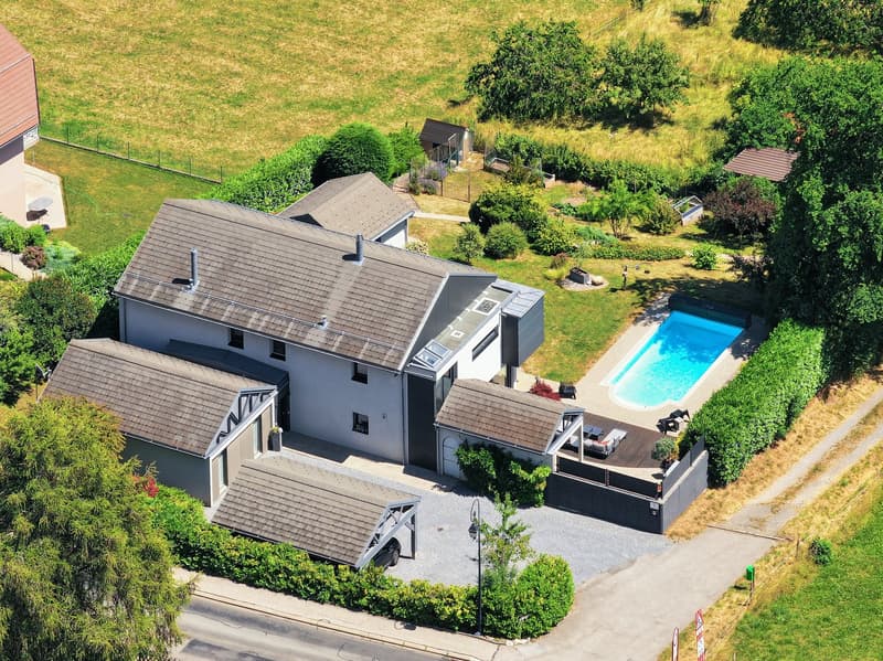 Magnifique villa contemporaine & familiale à Le Vaud (4)
