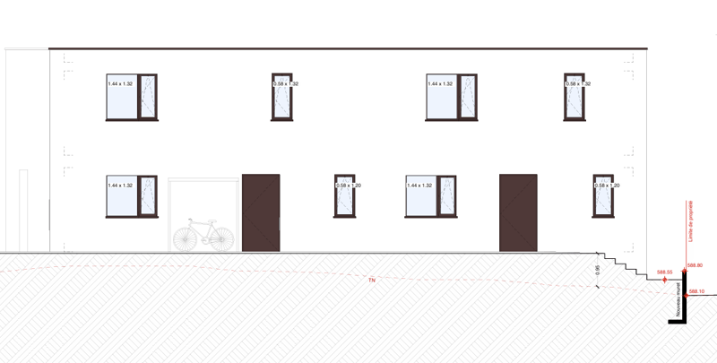 Projet de deux villas jumelées à Belfaux – Libre de mandat (1)