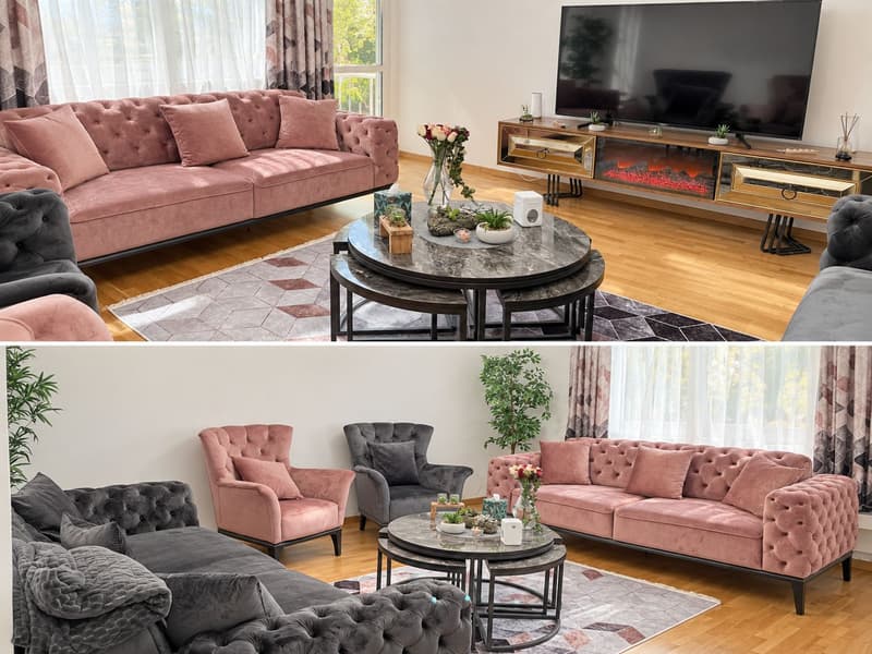 Wohnzimmer überarbeitet