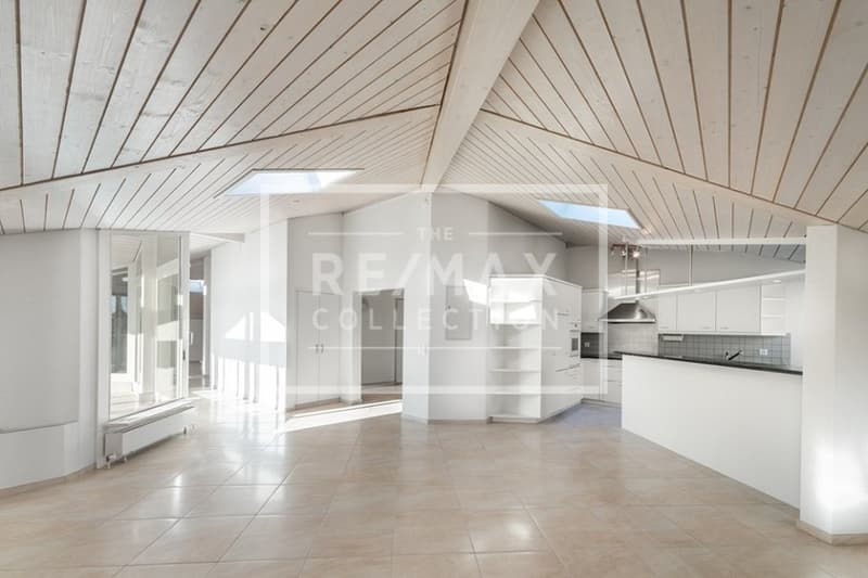 Una casa sopra i tetti di Küssnacht, vivere come in una casa unifamiliare con balconi panoramici (2)