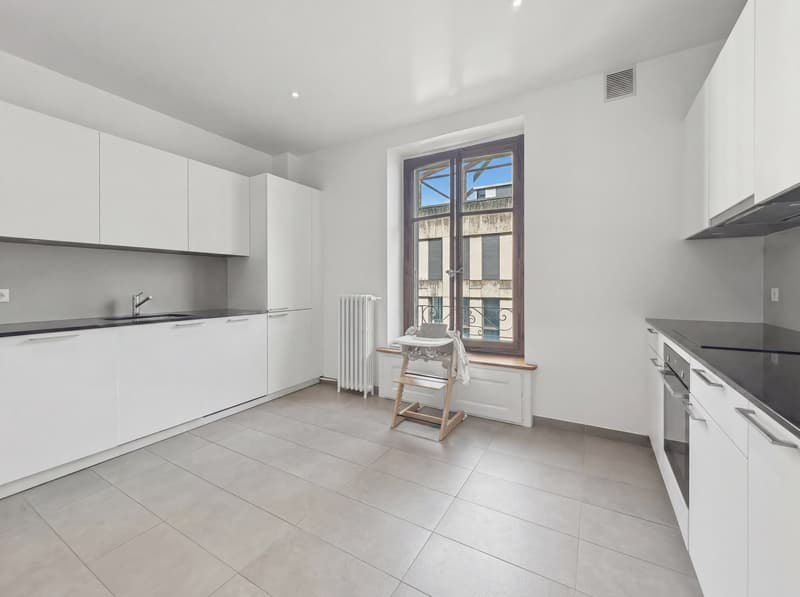 Charmant appartement de 5 pièces (2 chambres) au cœur de Genève – Boulevard Helvétique (7)