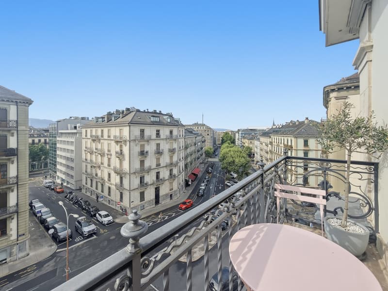 Charmant appartement de 5 pièces (2 chambres) au cœur de Genève – Boulevard Helvétique (15)