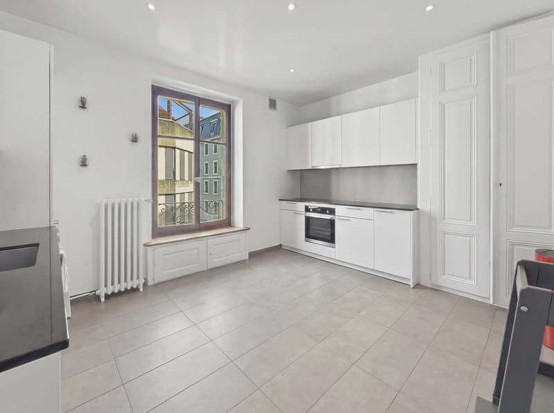 Charmant appartement de 5 pièces (2 chambres) au cœur de Genève – Boulevard Helvétique (6)