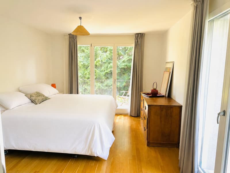 Superbe duplex meublé de 200 m² avec jardin privatif et terrasse – Chambésy (6)
