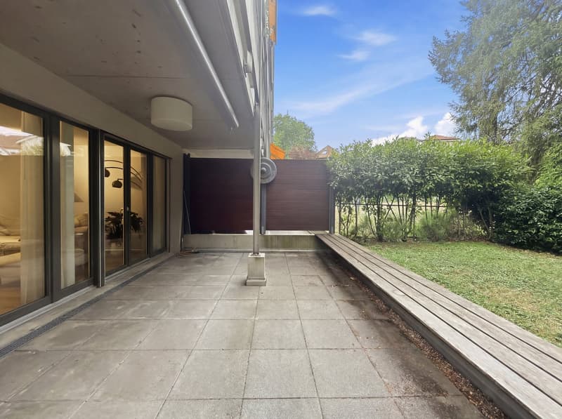 Superbe duplex meublé de 200 m² avec jardin privatif et terrasse – Chambésy (17)