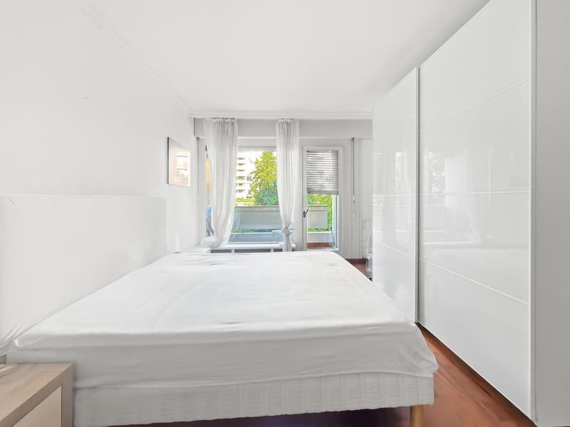 Lumineux appartement meublé de 3 pièces avec balcon – Route de Florissant, Genève (12)