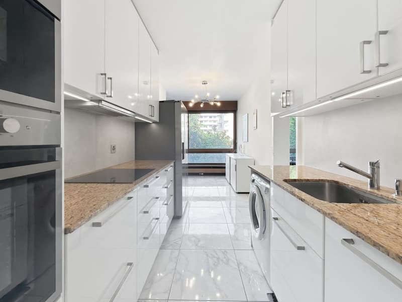 Lumineux appartement meublé de 3 pièces avec balcon – Route de Florissant, Genève (6)