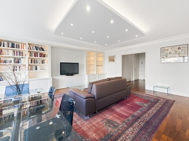 Lumineux appartement meublé de 3 pièces avec balcon – Route de Florissant, Genève (4)