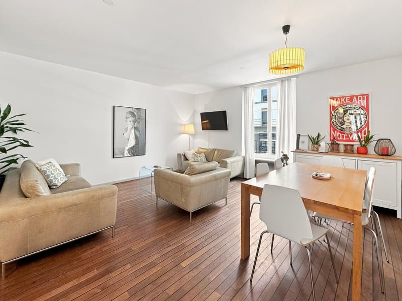 Appartement de 4 pièces meublé – Quartier des Eaux-Vives (1)