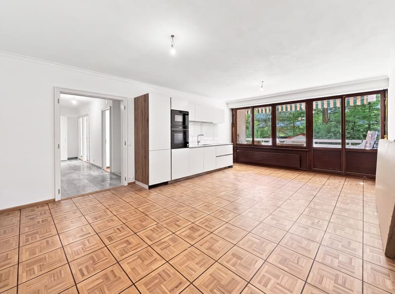 Appartement rénové avec balcon – Route de Florissant, Genève (1)