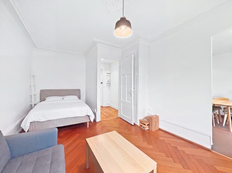 Charmant appartement meublé de 2 pièces à louer – Rue de Vermont, Genève (4)