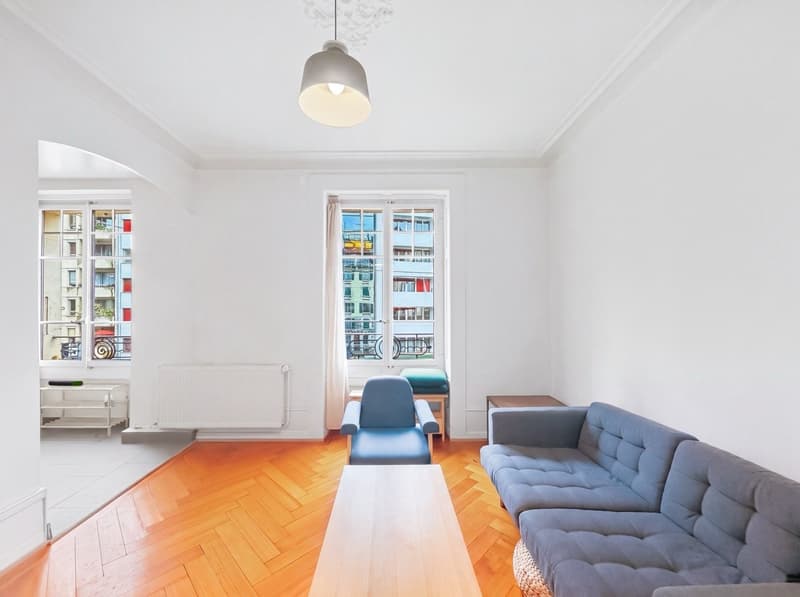 Charmant appartement meublé de 2 pièces à louer – Rue de Vermont, Genève (3)