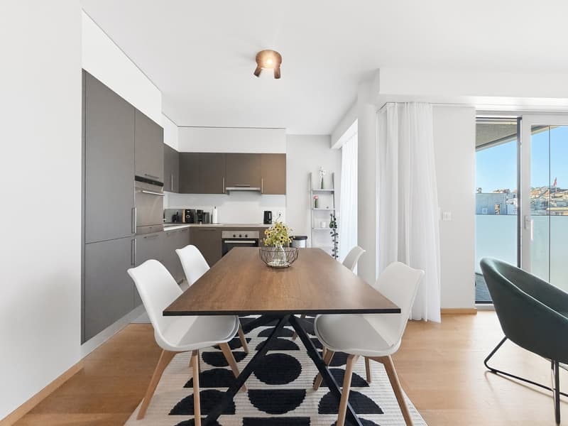 Appartement moderne en plein centre avec parking (6)
