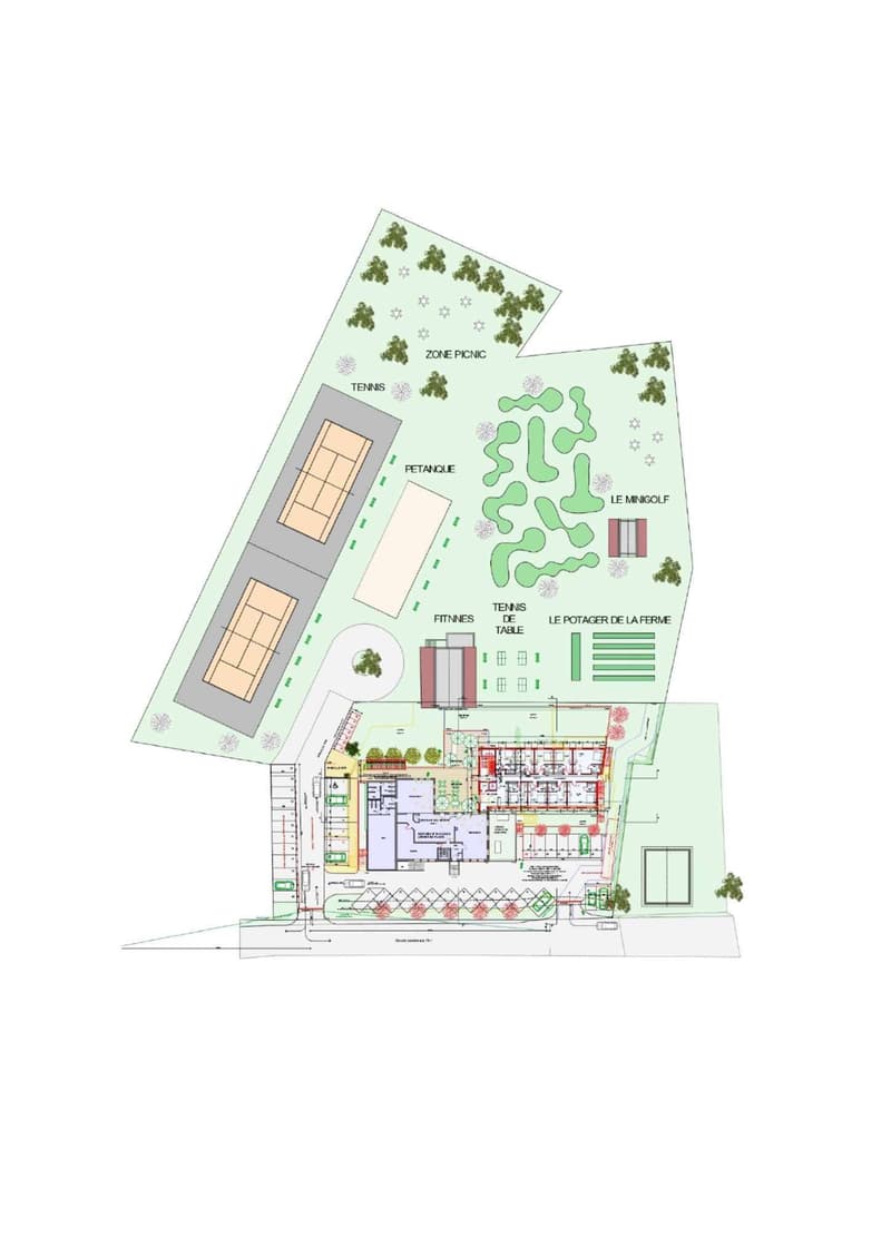 Auberge avec projet d'extension et centre de loisirs -  Écoteaux (4)
