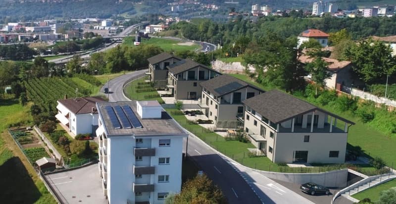 Mendrisio: Nuovo Appartamento in Costruzione a Morbio Inferiore con giardino privato (7)