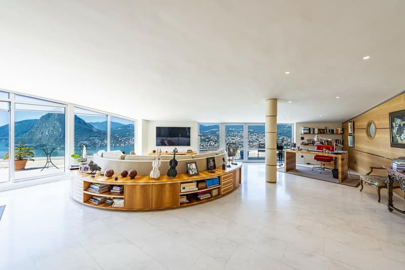 Lugano-Aldesago: Luxury penthouse on Monte Brè: breathtaking lake view! (7)