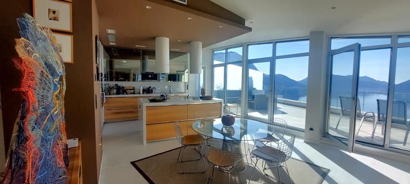 Lugano-Aldesago: Luxury penthouse on Monte Brè: breathtaking lake view! (13)