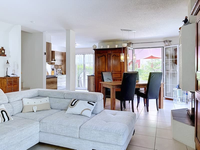 Maison - Villa Mitoyenne 4,5 pièces- Chézard-St-Martin (7)